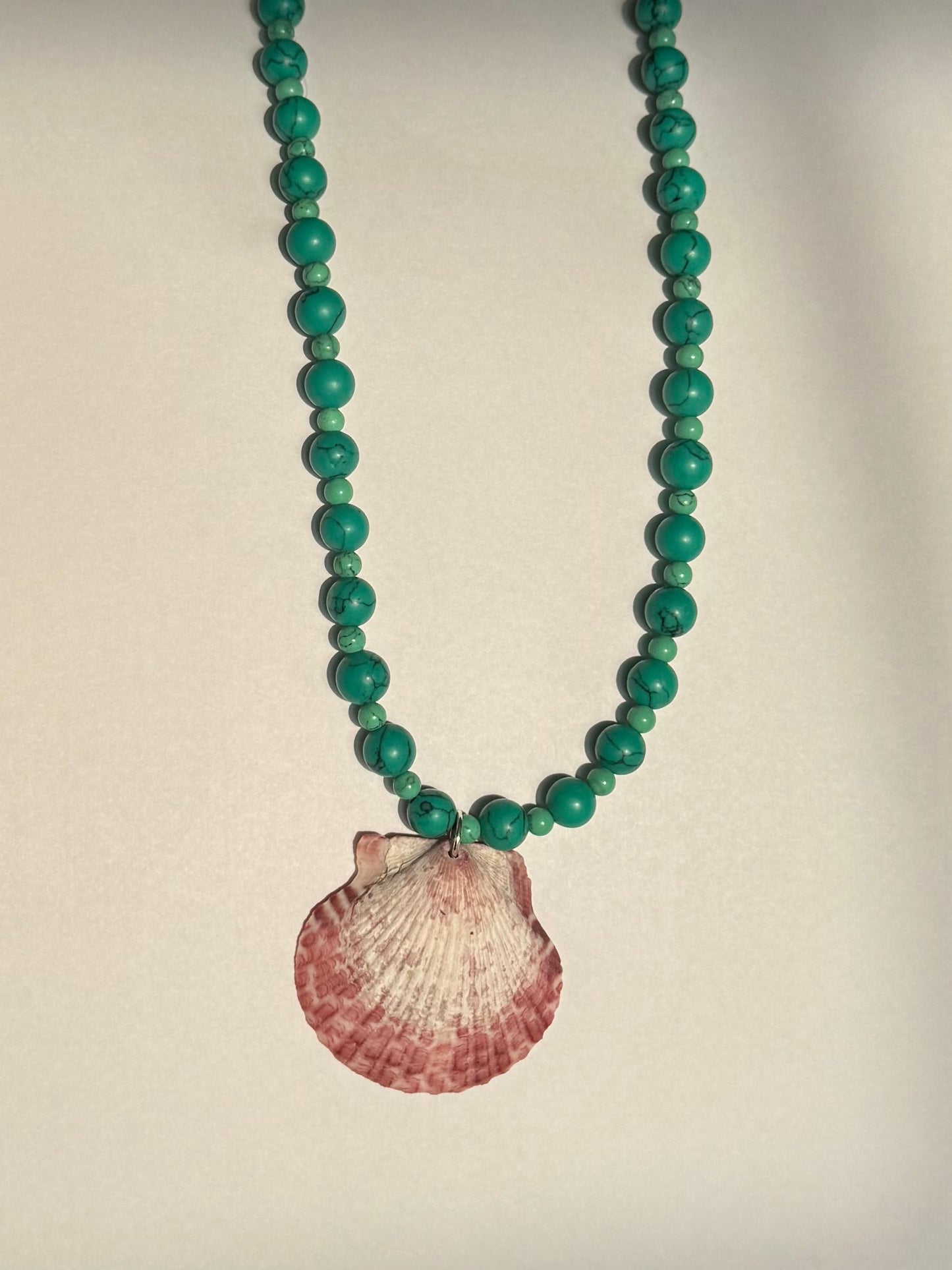 The Cami Beaded Shell Necklace