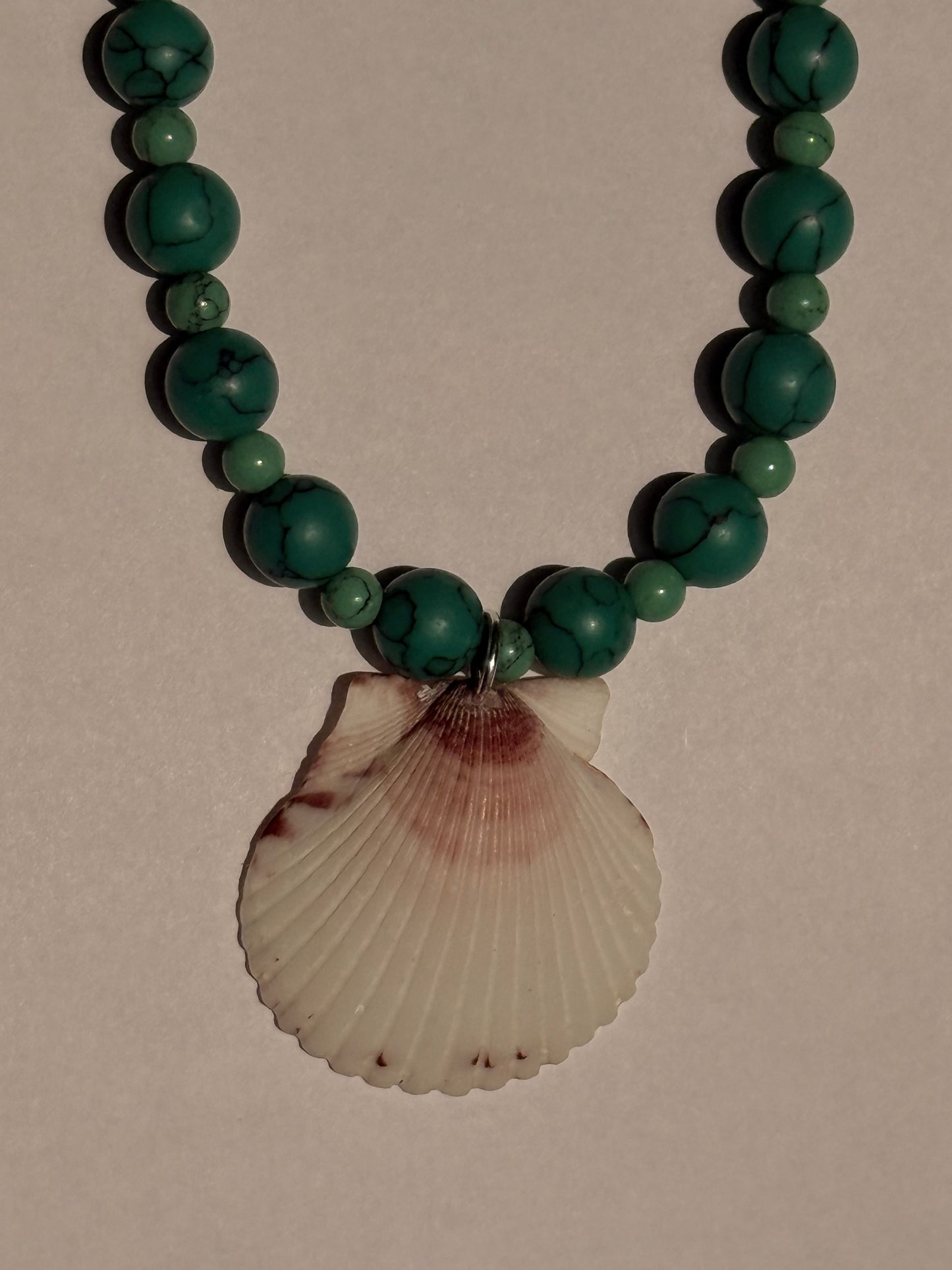 The Liv Beaded Shell Necklace
