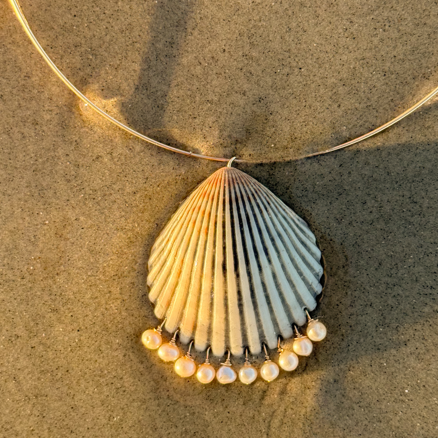 The Kaitlyn Statement Shell Necklace