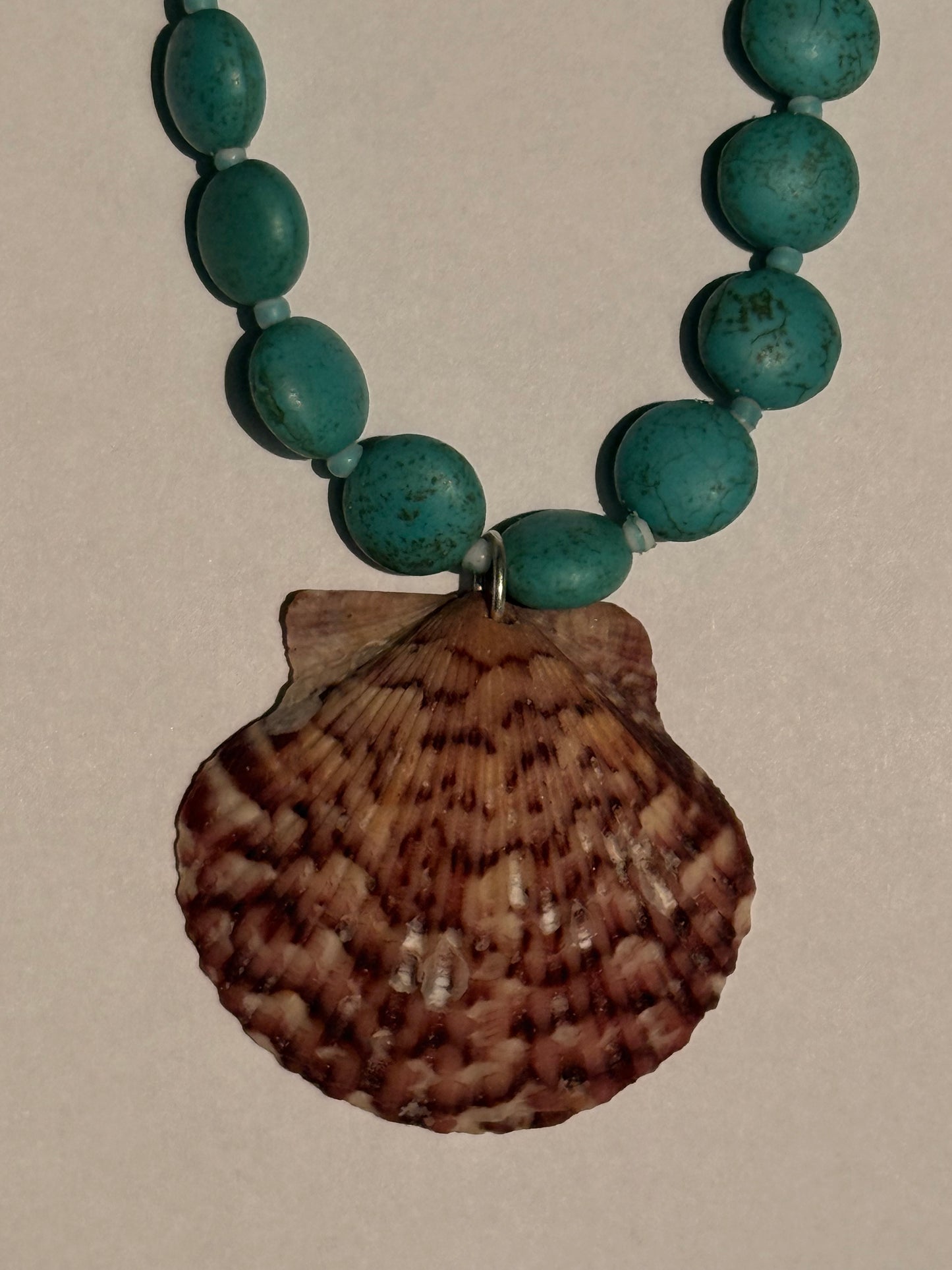 The Susanne Beaded Shell Necklace
