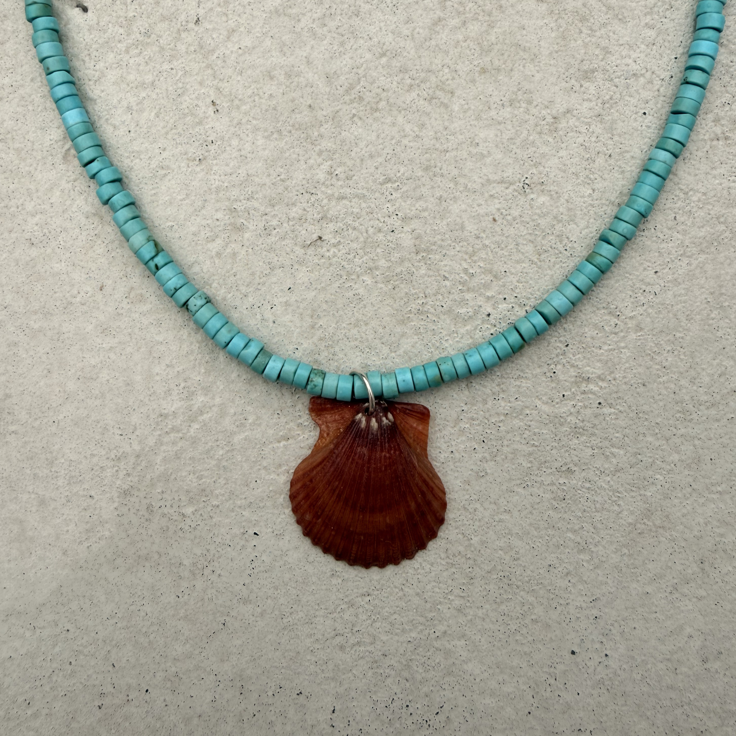 The Bella Beaded Statement Shell Necklace