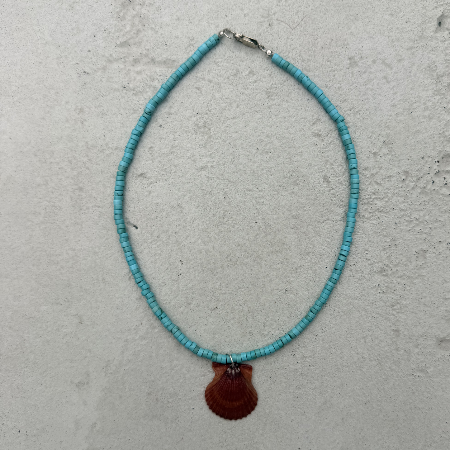 The Bella Beaded Statement Shell Necklace