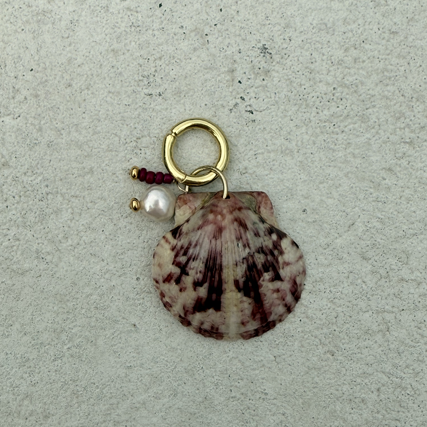 Large Shell Bikini Charm
