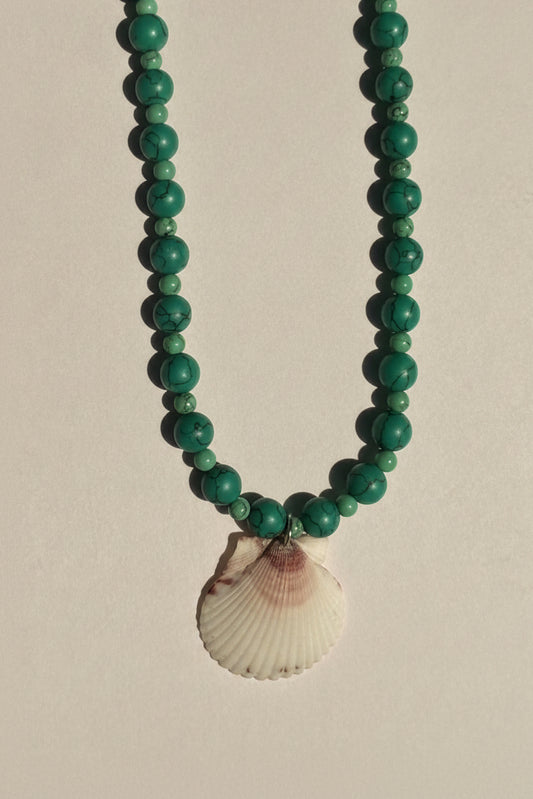 The Liv Beaded Shell Necklace